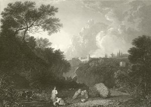 Willa Mecenasa w Tivoli autorstwa Richard Wilson