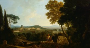 Św. Piotra i Watykan z Janikulum w Rzymie autorstwa Richard Wilson