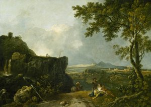 Biały mnich autorstwa Richard Wilson