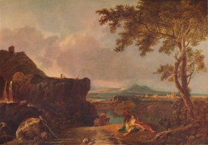 Biały mnich II, c1775, 1938 autorstwa Richard Wilson