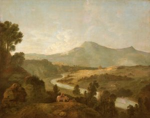 Dolina Mawddach z Cader Idris (olej na płótnie) autorstwa Richard Wilson