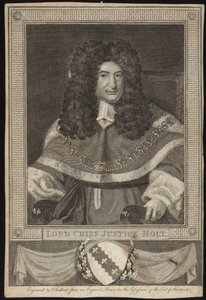 Lord Chief Justice Holt autorstwa Richard van Bleeck