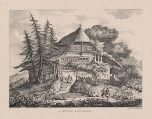 Szwajcarski domek autorstwa Richenda Cunningham