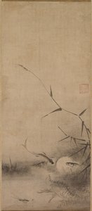 Ryby i wodorosty, XVI wiek. autorstwa Rinkyo