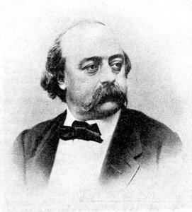 Gustave Flaubert, autor Madame Bovary, 1923.