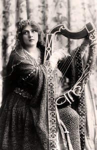 Lily Brayton 1876-1933, angielska aktorka, początek XX wieku.