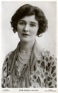 Mabel Sealby, brytyjska aktorka, c1900-c1910.