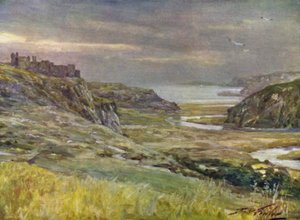 Zamek Pennard, Glamorganshire (kolor lito)
