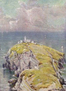 The Stack, Holyhead (kolor lito) autorstwa Robert (after) Fowler