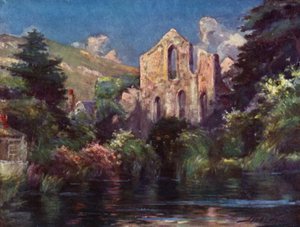 Opactwo Valle Crucis (kolor lito)