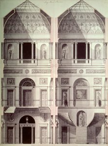 Portman Square, Home House, autor Robert Adam (1728-92)
