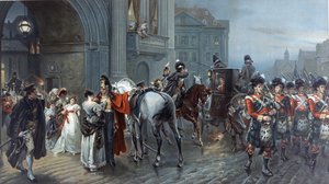 Wezwany do Waterloo, Bruksela, 1815, c.1898