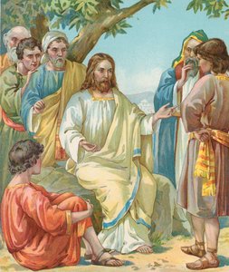 Chrystus i jego uczniowie autorstwa Robert Ambrose Dudley
