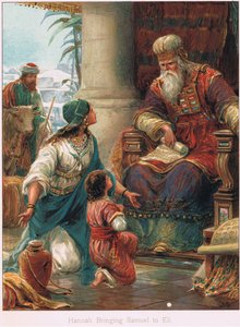Ilustracja z „Opowieści biblijnych” Ernesta Nistera, ok. 1910 (kolor lito) autorstwa Robert Ambrose Dudley