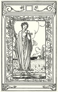 Ilustracja do wierszy Johna Keatsa (lito) autorstwa Robert Anning Bell