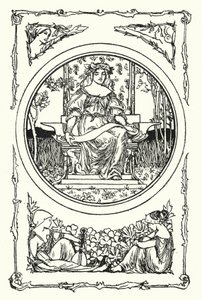 Ilustracja do wierszy Johna Keatsa (litho)