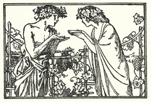 Ilustracja do wierszy Johna Keatsa: Endymion (lito) autorstwa Robert Anning Bell
