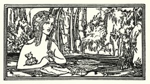 Ilustracja do wierszy Johna Keatsa: Endymion (lito) autorstwa Robert Anning Bell