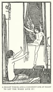 Ilustracja do wierszy Johna Keatsa: Oda do psychiki (lito)