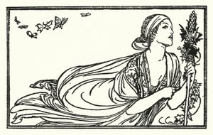 Ilustracja do wierszy Johna Keatsa: Sleep And Poetry (lito)
