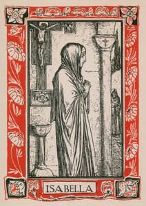Isabella, Miarka za miarkę autorstwa Robert Anning Bell