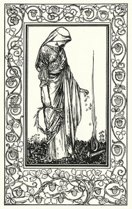 Shelley: Adonais (litografia) autorstwa Robert Anning Bell