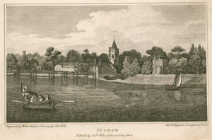 Kościół Fulham, Londyn autorstwa Robert Blemell Schnebbelie