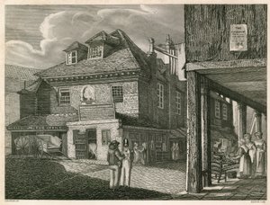 Hungerford Market, w pobliżu York Buildings, The Strand, Londyn autorstwa Robert Blemell Schnebbelie
