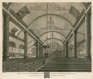 Widok zachodni wnętrza St Paul