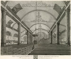 Widok zachodni wnętrza St Paul