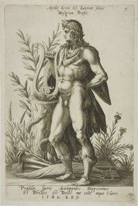 Apollo, płyta 5 z Parnassus Biceps