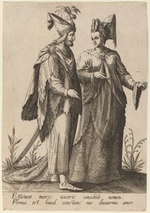 Wpływają na maniery żony..., 1597.
