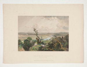 Dolina Connecticut (z góry Holyoke), ilustracja dla Nathaniela Parkera Willisa