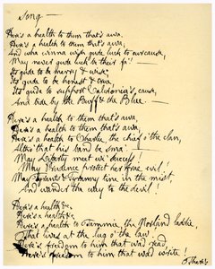Oto zdrowie dla nich to awa, c1792.