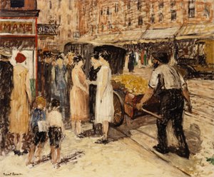 Lower East Side, c.1930 (olej na płótnie)