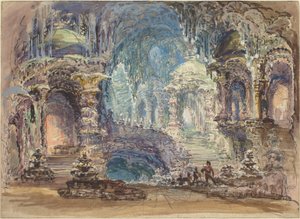 Fantastyczne Pawilony w Grocie autorstwa Robert Caney