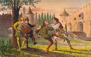 Sebastian: Dlaczego! Tam dla ciebie! I tam! I tam!, c1875