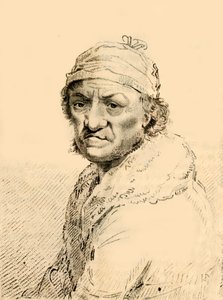 Elias Hoyle, z Sowerby, Yorkshire - w wieku 113, 1822. autorstwa Robert Cooper