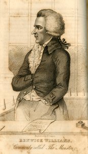 Renwick Williams, powszechnie nazywany potworem, 1822.