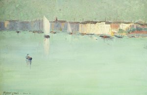 Wczesny poranek, Wenecja, 1891 autorstwa Robert Cozad Henri