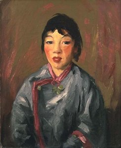 Łaska, chińska dziewczyna autorstwa Robert Cozad Henri