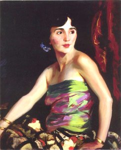 Hiszpańska tancerka Isolina Maldonado, 1921 autorstwa Robert Cozad Henri