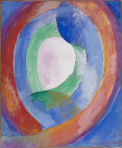 Circular Forms, Księżyc nr 1 autorstwa Robert Delaunay