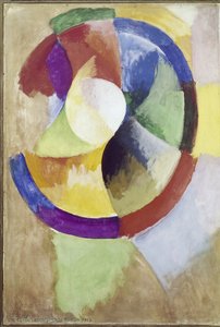 Okrągłe kształty, Słońce nr 2 autorstwa Robert Delaunay