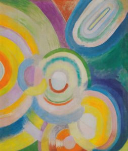 Kolorowe dyski, 1913. autorstwa Robert Delaunay