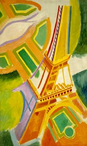Wieża Eiffla autorstwa Robert Delaunay