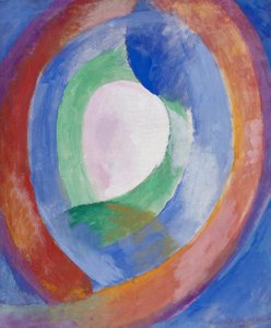 Okrągłe kształty, księżyc nr. 1 autorstwa Robert Delaunay