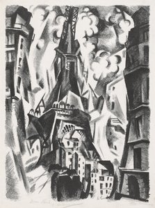 Wieża autorstwa Robert Delaunay