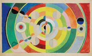 Relief-dyski autorstwa Robert Delaunay