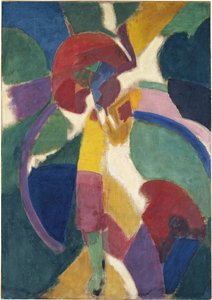 Kobieta z parasolką, 1913